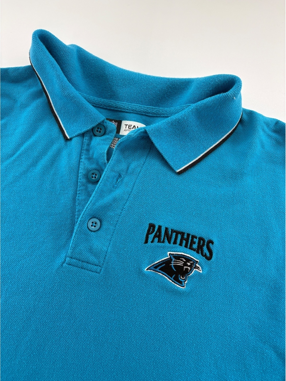Vintage NFL Carolina Panthers Polo Men's L Embroidered